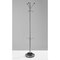 Homeroots 13 x 68 in. Brushed Steel Stand & Coat Rack 372949 - alternate 2